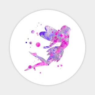 Fairy Watercolor Painting Magnet